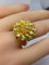 Bague 54 Importante bague en or jaune 18 carats et diamants 58 Facettes AB504