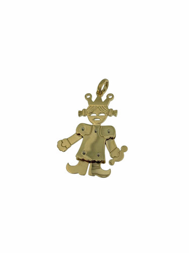 Pendentif POMELLATO - Pendentif Queen taille longue en or jaune 58 Facettes