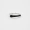 Bague 54 Bague or blanc céramique noire 58 Facettes 3131752