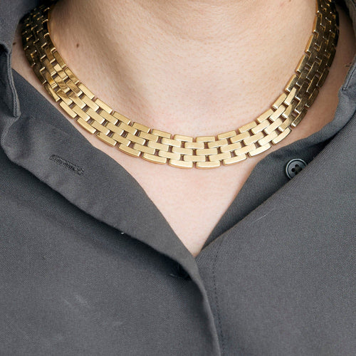 Collier CARTIER - Maillon Panthère - Collier Or Jaune 58 Facettes