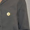Broche Broche en or jaune à motif étoilé diamants et rubis de synthèse 58 Facettes CHAL0551