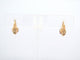Boucles d'oreilles boucles d'oreilles POMELLATO m'ama non m'ama or rose grenat diamants 58 Facettes 266327