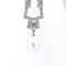 Boucles d'oreilles Boucles d'oreilles Art Déco en or blanc avec perles et diamants 58 Facettes
