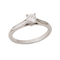 Bague 50 Bague Cartier Solitaire 1895, diamant rond de 0,35 carat, certifié GIA, couleur E/VVS2 58 Facettes