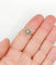 Bague 53.5 Bague marguerite circa 1910 en or 18k, platine et diamants 58 Facettes A06629