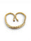 Collier Collier maille palmier en chute or jaune 18 carats 58 Facettes