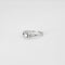 Bague 61 MAUBOUSSIN - Solitaire or blanc diamants 58 Facettes LP830/13