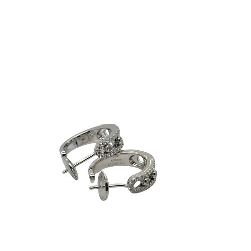 Boucles d'oreilles Messika - Créoles Move Pavées 58 Facettes 1.0000887/4