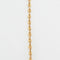 Collier Chaîne or maille grains de café 58 Facettes