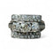 Bague 52 Bague art déco diamants en or 18 carats 58 Facettes 323
