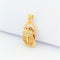 Pendentif Pendentif animalier en or jaune diamants et rubis 58 Facettes 30487