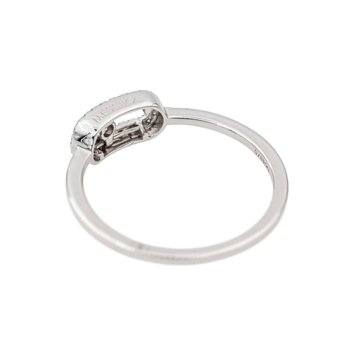 Bague 53 Messika Bague Move Uno Or blanc Diamant 58 Facettes 3753458RV