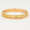 Bracelet Bracelet jonc or jaune 58 Facettes LP598