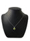 Collier Collier or blanc 18k & péridot 58 Facettes