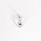Pendentif AUGIS-Médaille d'amour coeur rubis or blanc 58 Facettes