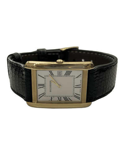 Montre BUCHERER - Montre Tank or jaune 58 Facettes Bucherer Tank