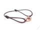 Bracelet bracelet DINH VAN cordon menottes r12 14-26 or rose 18k 58 Facettes 266272