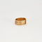Bague Bague or jaune semainier 58 Facettes LP350