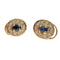 Boucles d'oreilles BOUCLES D'OREILLES EN OR JAUNE 18 carats avec DIAMANTS et SAPHIRS 58 Facettes Q290B