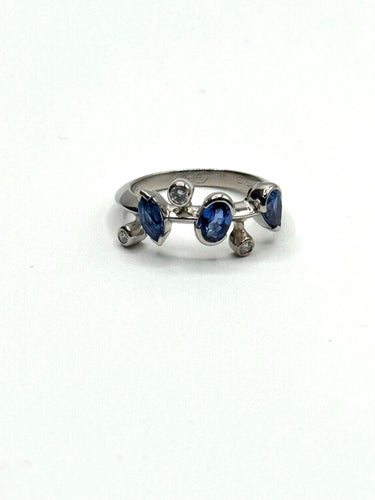 Bague 53 CARTIER - Bague Meli Melo platine 58 Facettes