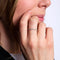 Bague 52 MESSIKA - Alliance Gatsby or blanc et diamants 58 Facettes 101098