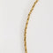 Collier Chaîne en or jaune composée d'une maille ronde 58 Facettes MON0853