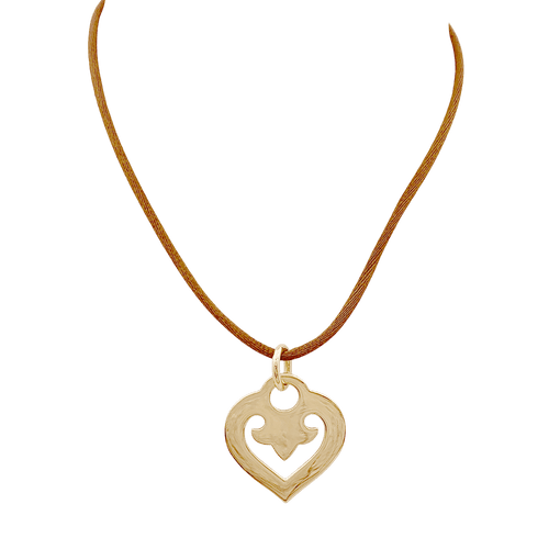 Pendentif Pendentif O.J.Perrin, "Coeur Légendes", or jaune. 58 Facettes 34646