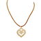 Pendentif Pendentif O.J.Perrin, "Coeur Légendes", or jaune. 58 Facettes 34646