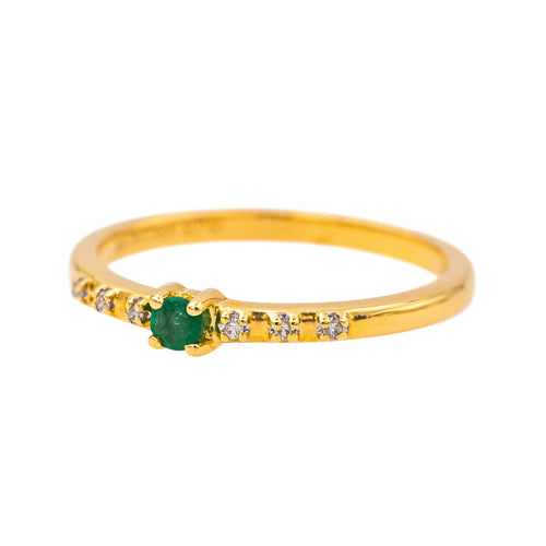 Bague 52 Mauboussin Bague Capsule d'émotions Or jaune Emeraude, Diamant 58 Facettes 4191430CN