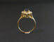Bague 55 Bague Saphir Et Diamants, Or 18 Carats 58 Facettes