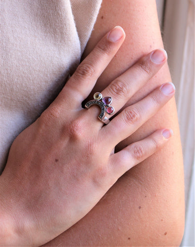 Bague 53 BULGARI bague "Allegra" en or blanc 58 Facettes 399
