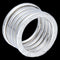 Bague 53 B.Zero1 Or Blanc 5 Rangs 58 Facettes 5010