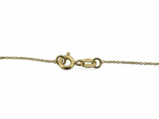 Collier collier ILIAS LALAOUNIS rosette 526005 diamants 0.02ct en or jaune 18k 58 Facettes 270148
