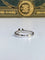 Bague 54.5 Bague solitaire en or blanc et diamant 58 Facettes