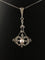 Pendentif Pendentif Belle Époque en or jaune 18k et platine, perle et diamants 58 Facettes