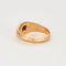 Bague 59 Bague jonc or jaune et diamant 58 Facettes SPEV 14