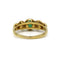Bague 61 Bague or jaune diamants et émeraude 58 Facettes 220440R