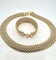 Collier Parure deux pièces collier et bracelet 3 ors 58 Facettes