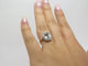 54 Bague Marguerite en or jaune, platine, aigue-marine et diamants 58 Facettes