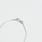 Collier Chaine à maille serpent or gris et diamant 58 Facettes GAW3