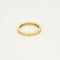 Bague 58,5 Alliance américaine en or jaune et diamants 58 Facettes TOU1500X4
