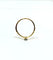 Bague 57.5 Bague or jaune et saphir 58 Facettes