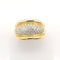 Bague 62 Bague en or jaune diamants 58 Facettes