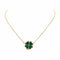 Collier Collier Or jaune Malachite, Diamant 58 Facettes 4891395CN