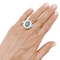 Bague 52 Bague Poiray, aigue-marine et or blanc 58 Facettes 34559