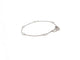Bracelet bracelet TIFFANY & CO  by the yard en platine 5 diamants 1 ct 58 Facettes 265942