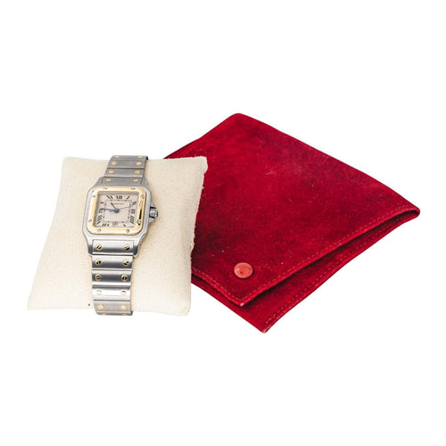 Montre Cartier Montre Santos Acier, Or jaune 58 Facettes 4258443CN