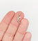 Pendentif Pendentif vintage or blanc branche fleurie et diamants 58 Facettes A06324