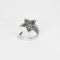 Bague 53 Bague comète or blanc et diamants 58 Facettes 23/266B