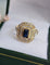Bague 54 Bague Saphir et Diamants 58 Facettes 394